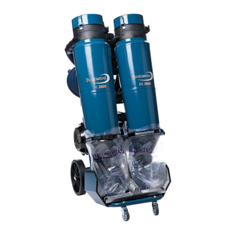 Dustcontrol DC 3800c Twin User manual
