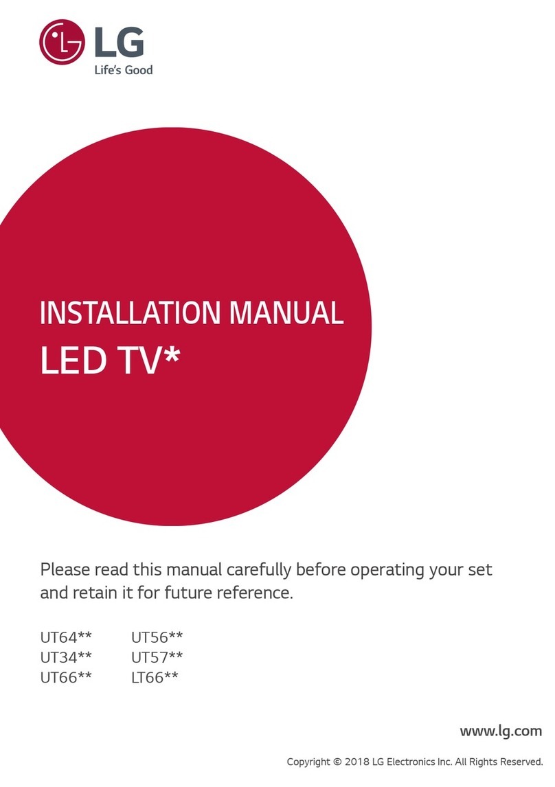 LG UT64 Series User manual