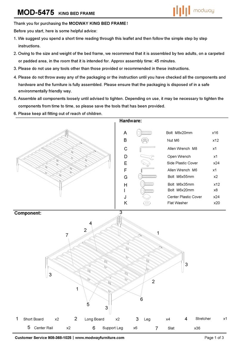 modway MOD-5475 User manual