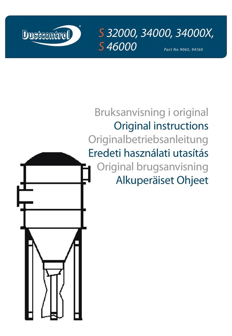 Dustcontrol S 32000 Original instructions