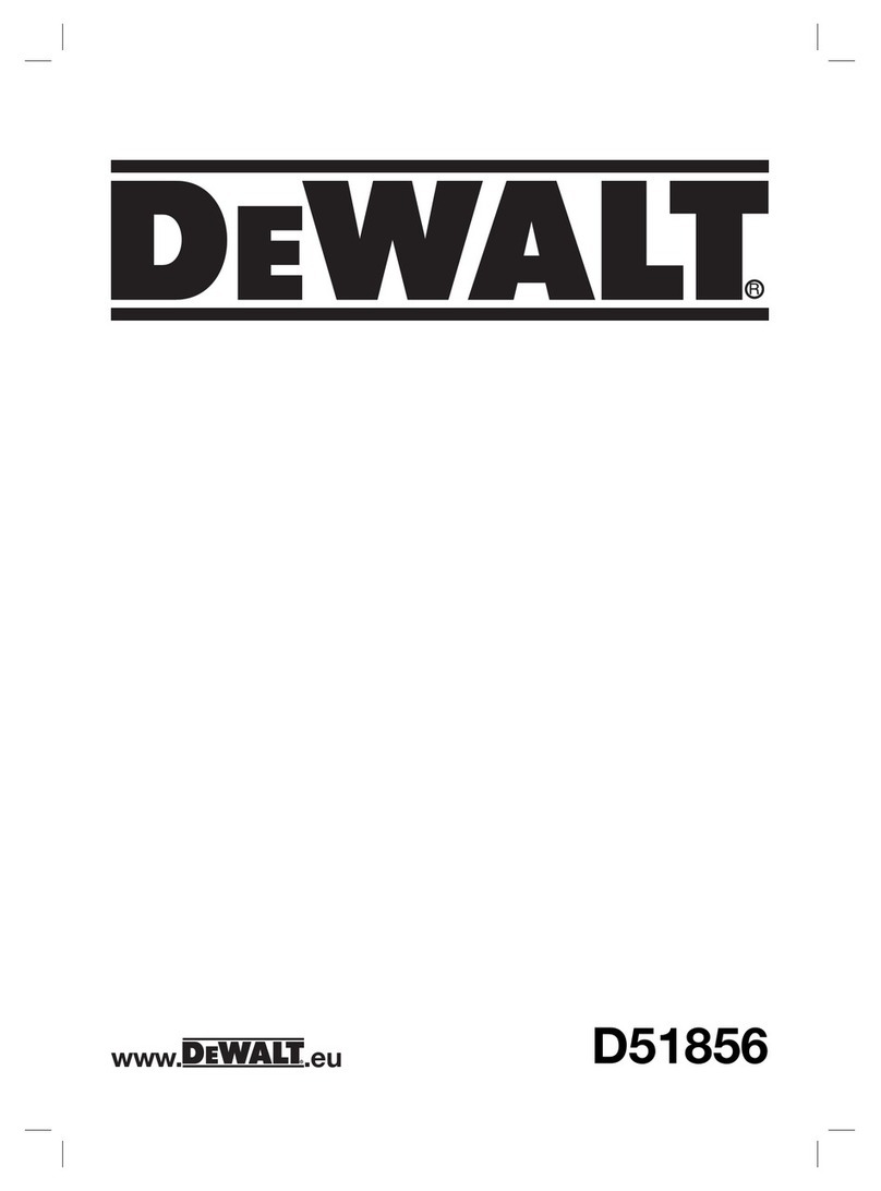 DeWalt D51856 Original instructions