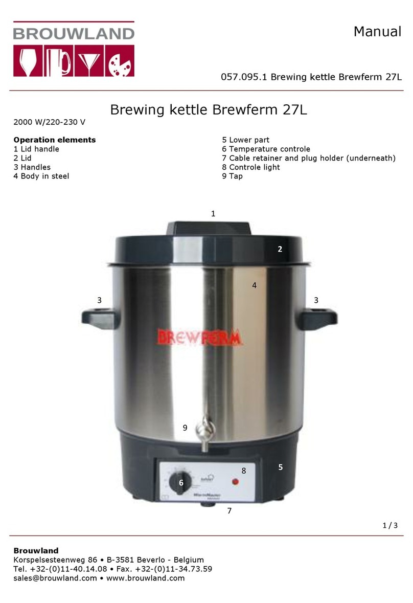 Brouwland Brewferm 27L manual