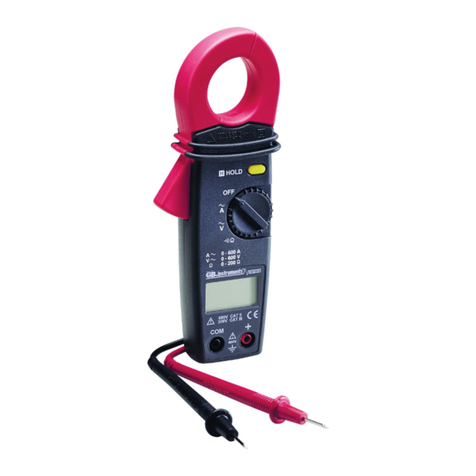 GB Instruments GCM-221 manual