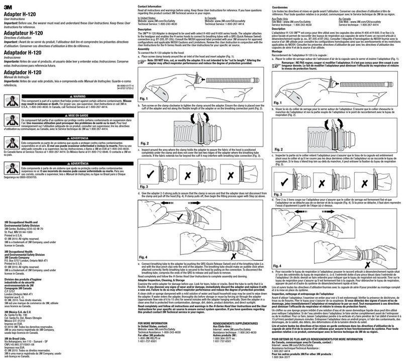 3M H-120 User instructions
