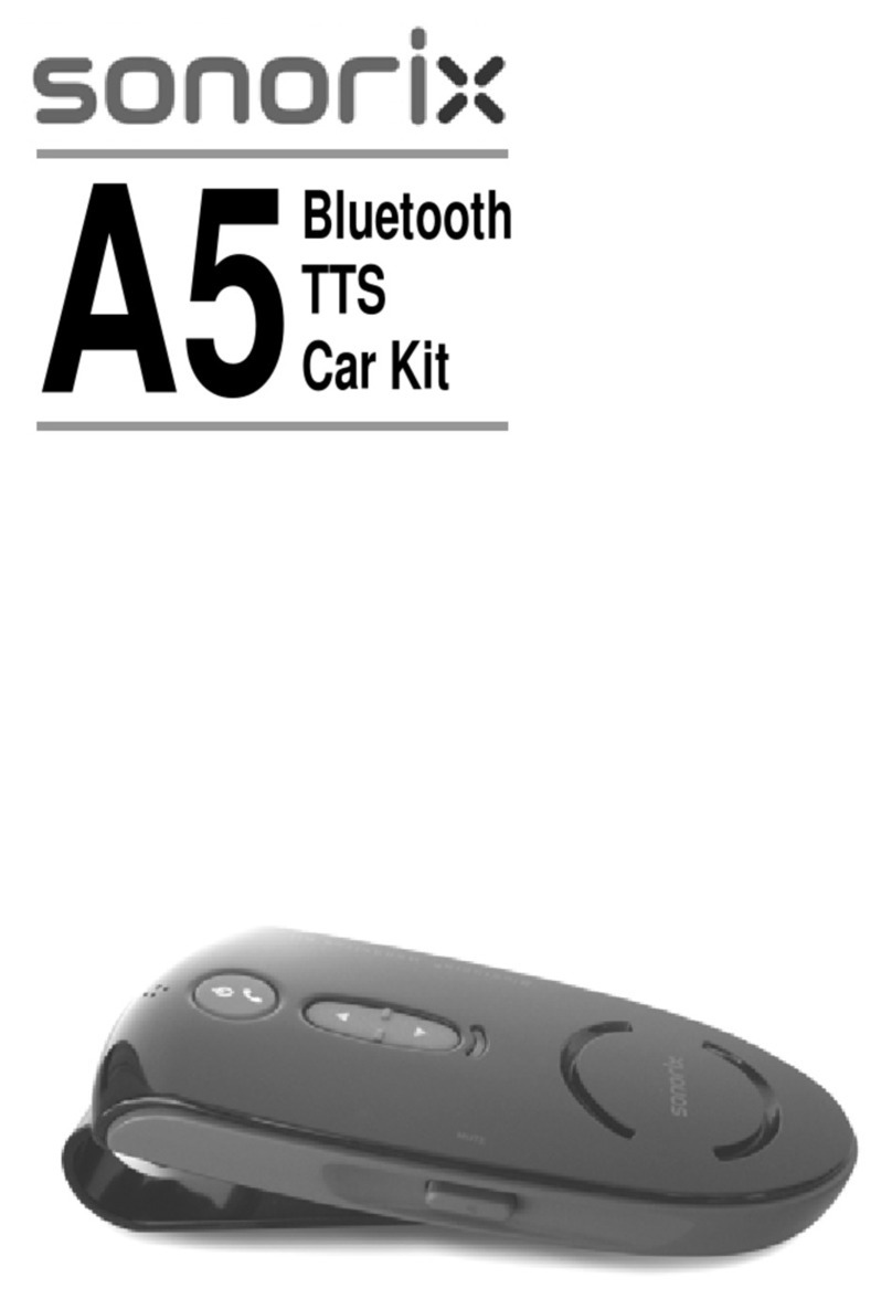 Sonorix A5 User manual