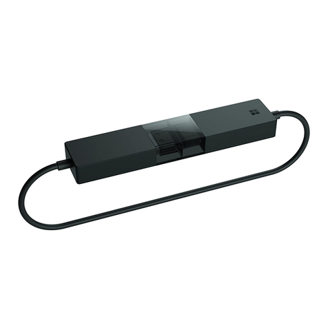 Microsoft KINECT FOR WINDOWS V2 User manual