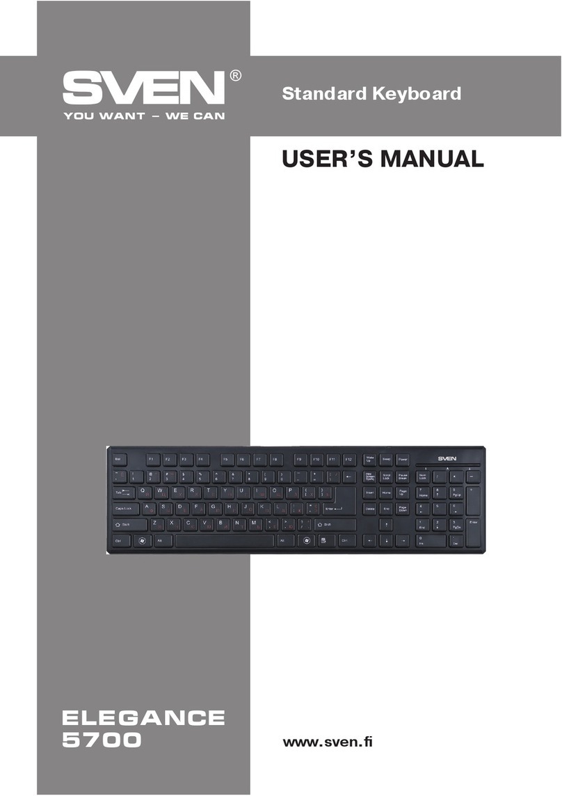 Sven ELEGANCE 5700 User manual