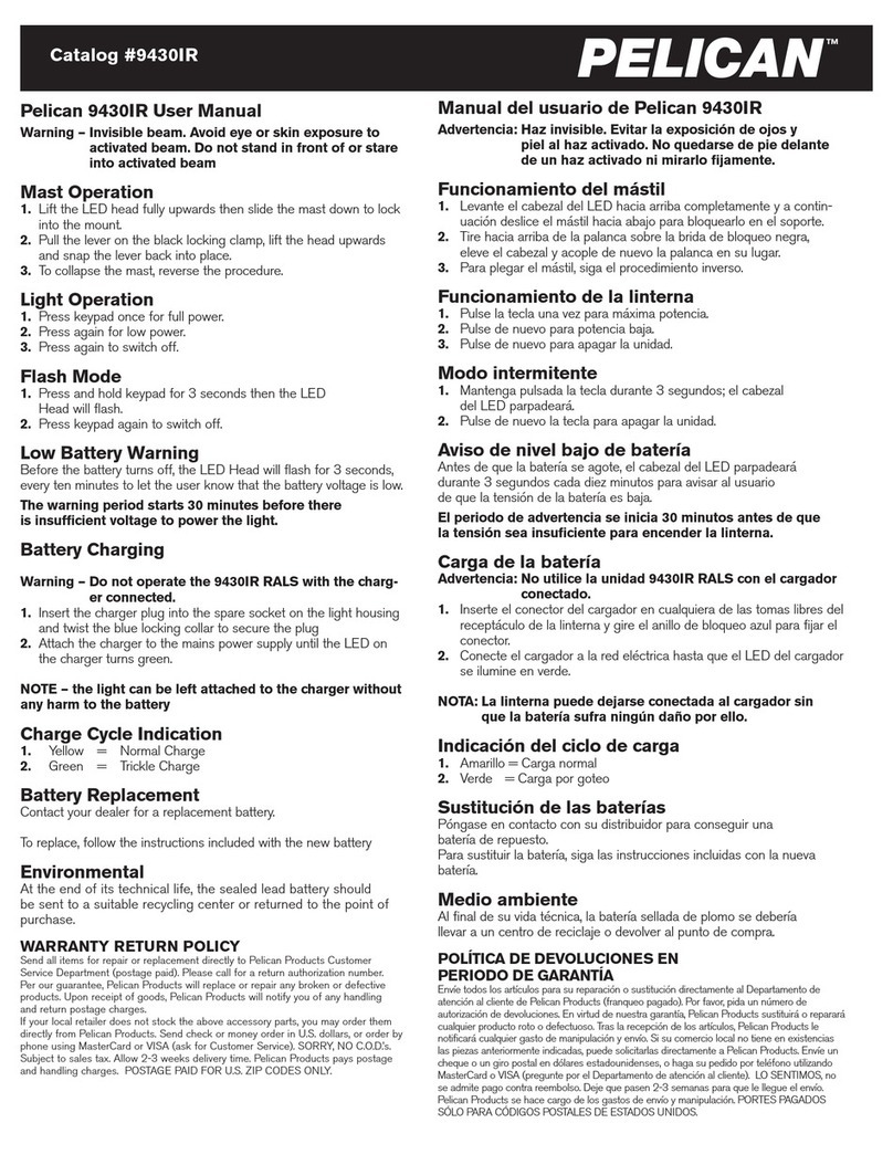 Pelican 9430IR user manual