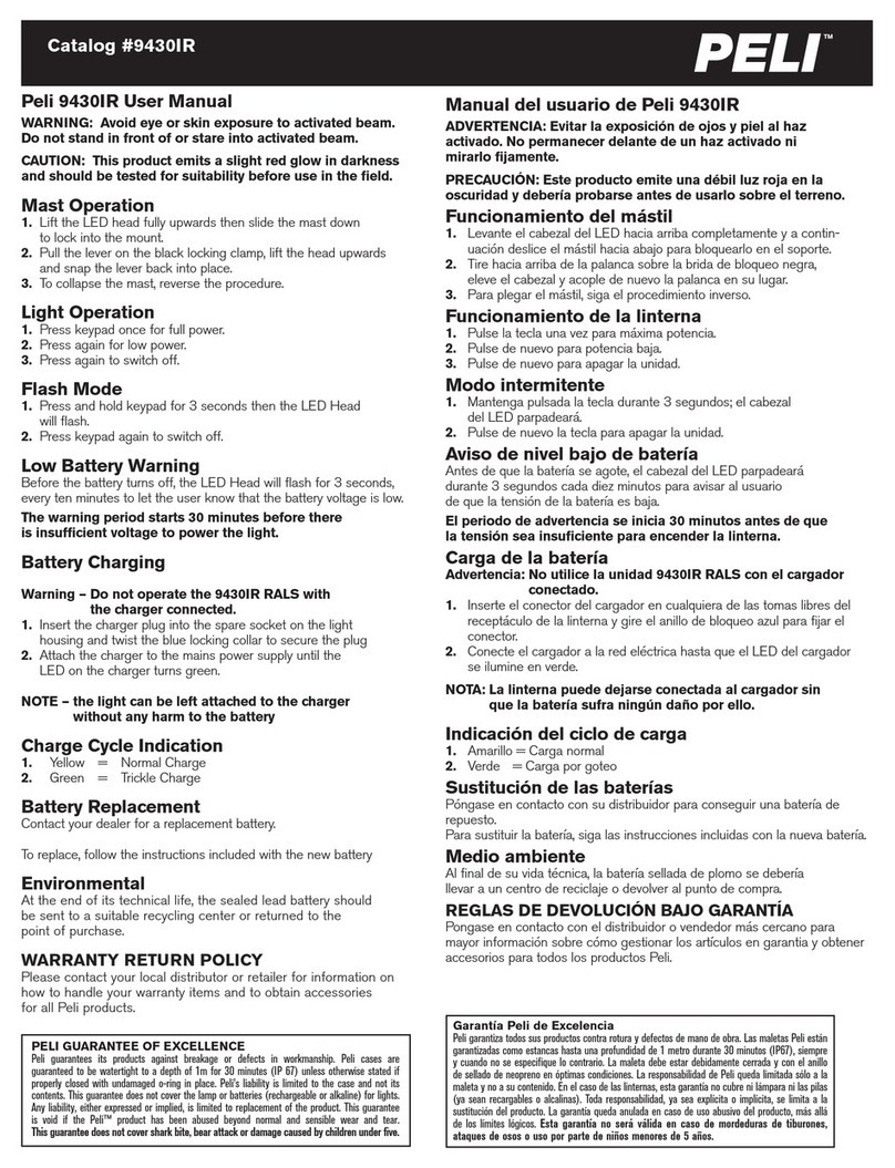 PELI 9430IR user manual