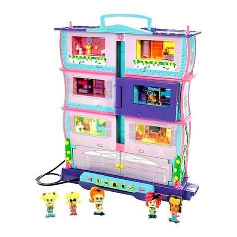 Mattel PIXEL CHIX ROOMIES HOUSE instructions