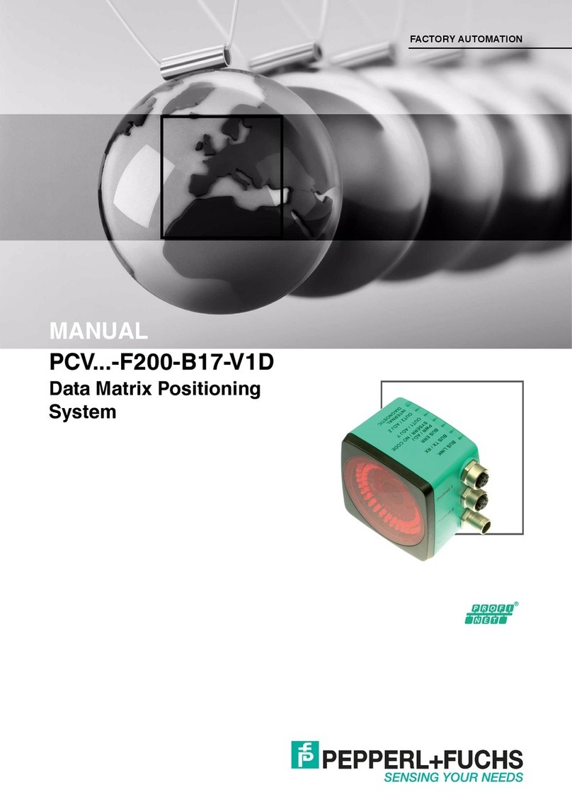 Pepperl+Fuchs PCV F200-B17-V1D Series manual