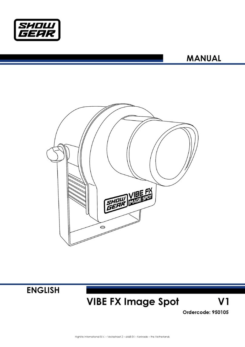 Showgear VIBE FX Image Spot manual
