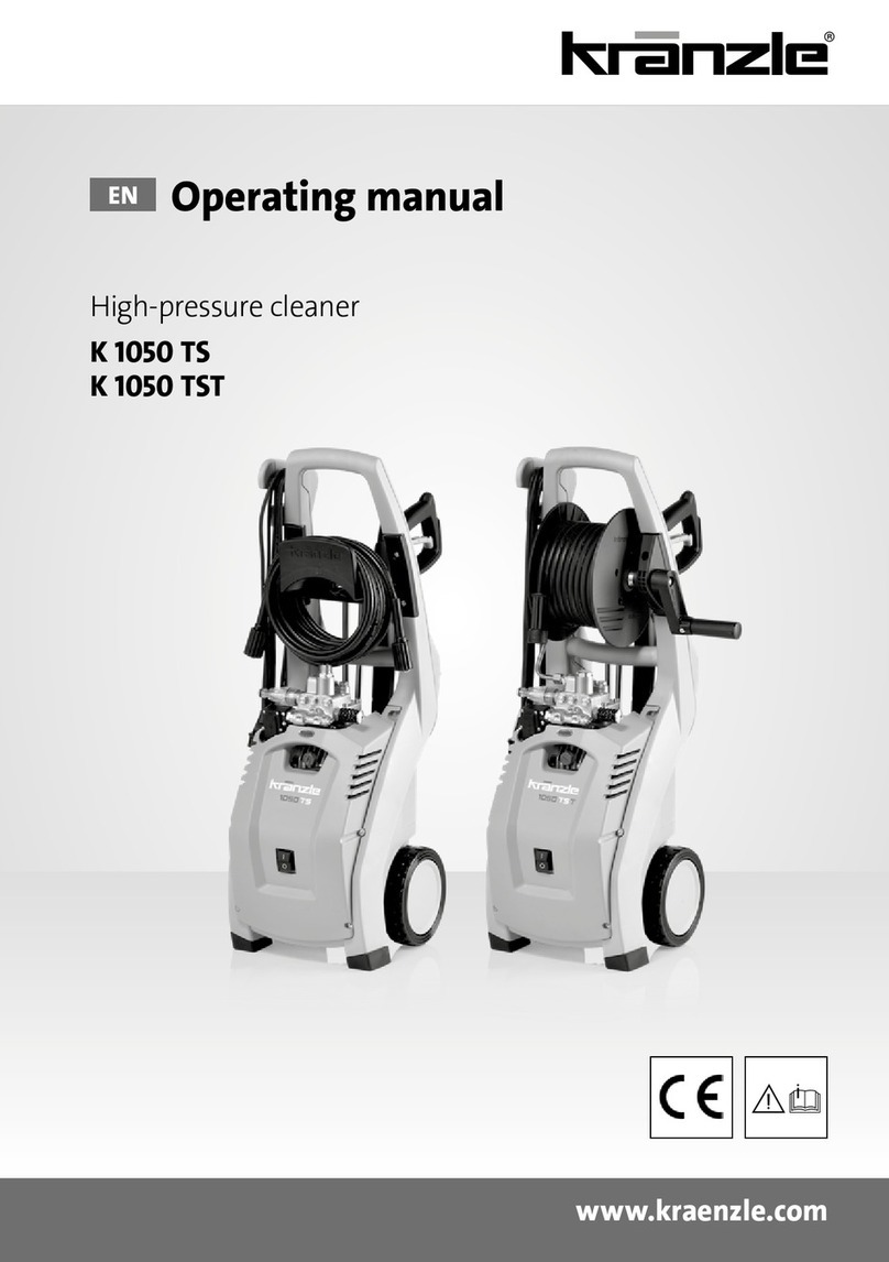 Kränzle K 1050 TS operating manual