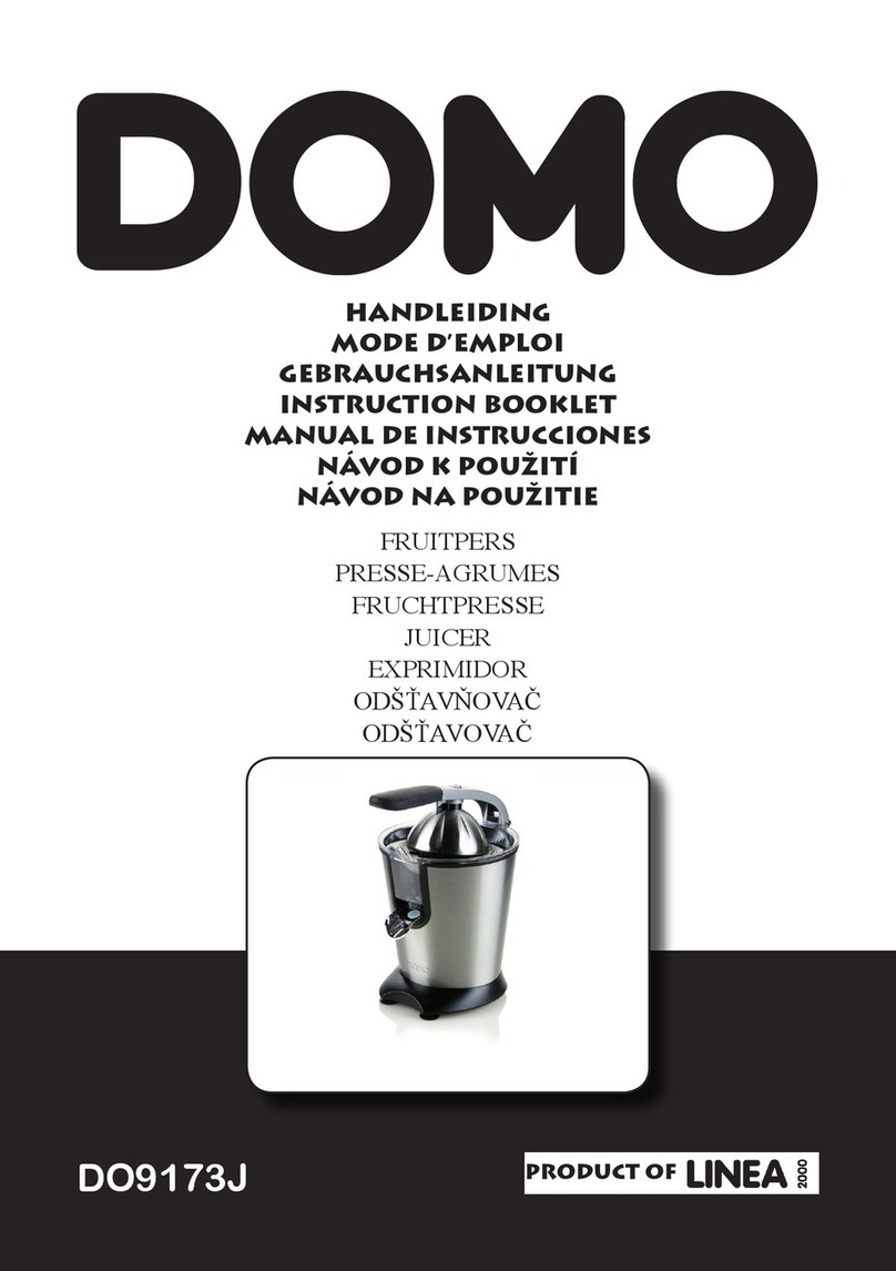 Domo DO9173J Instruction booklet