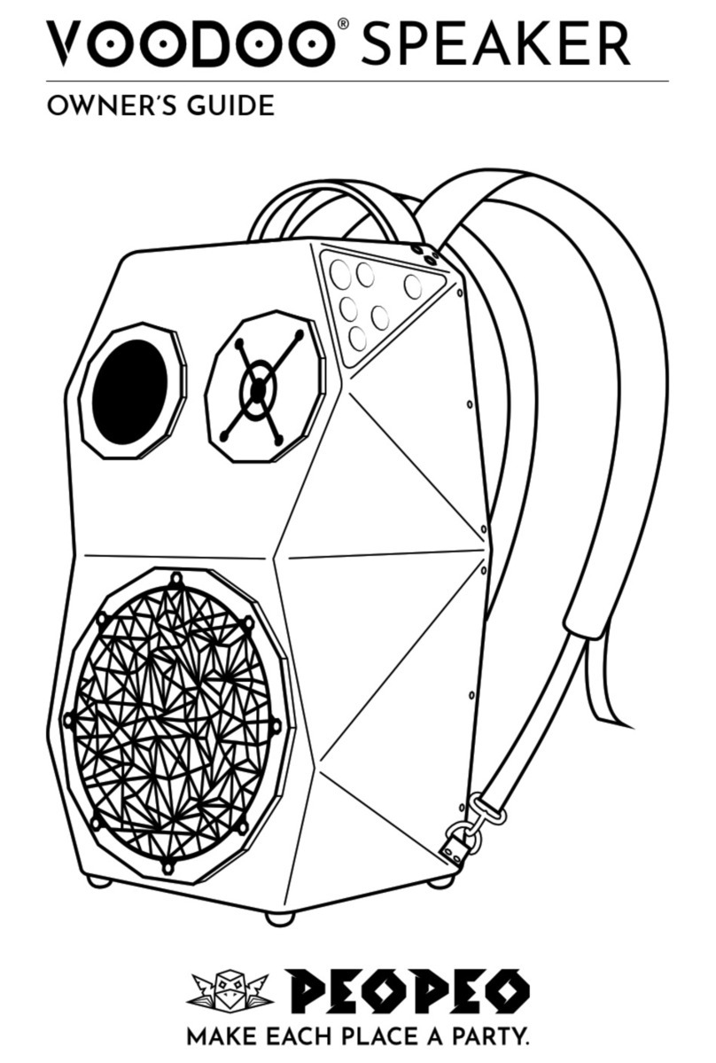 Peopeo Voodoo owner's manual
