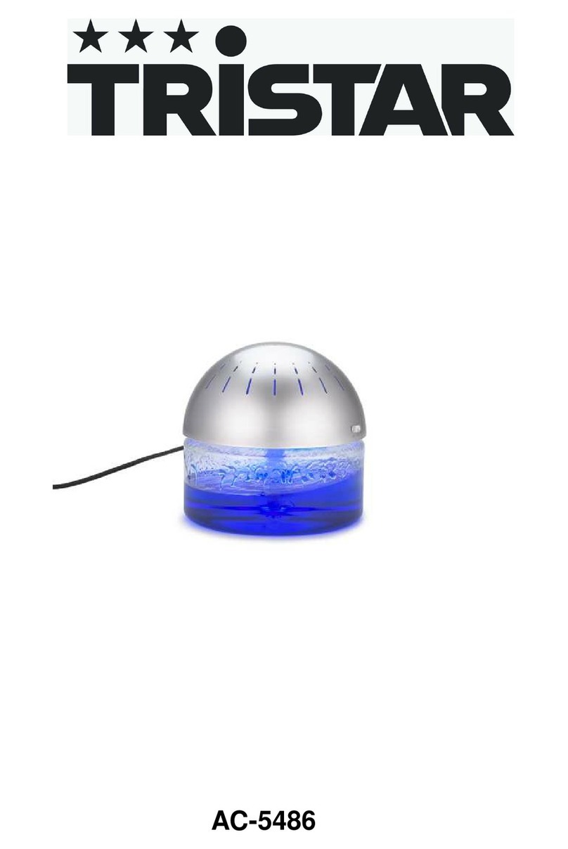 TriStar Fresh Air Globe AC-5486 User instructions