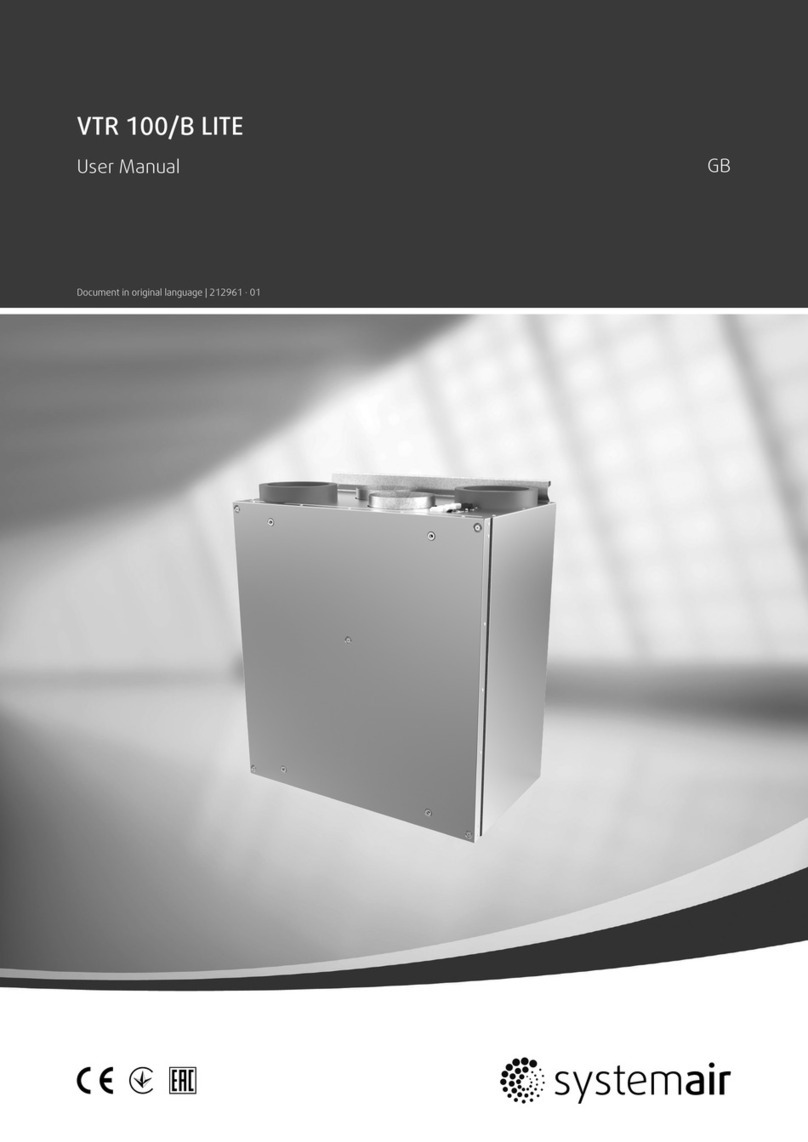 System air VTR 100/B LITE User manual