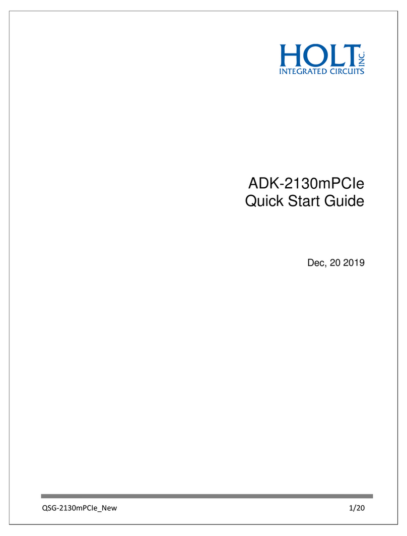 HOLT ADK-2130mPCIe quick start guide