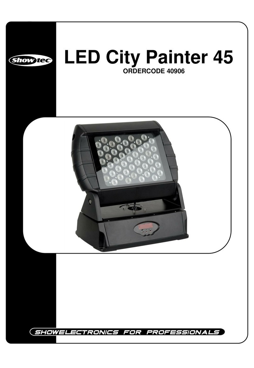 Show Tec LED City Painter 45 User manual