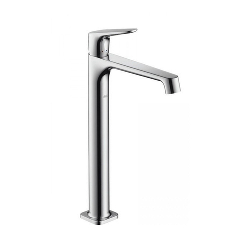 Hansgrohe Axor Citterio M 34120000 Instructions for use/assembly instructions