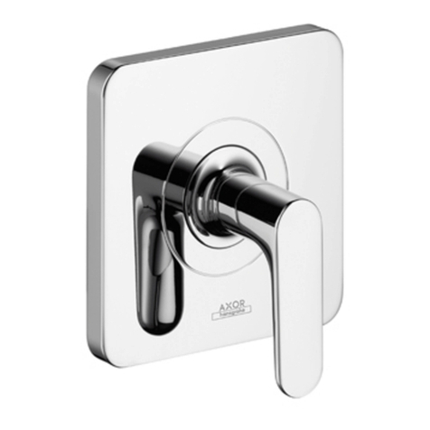 Hansgrohe Axor Carlton 17965 Series Manual