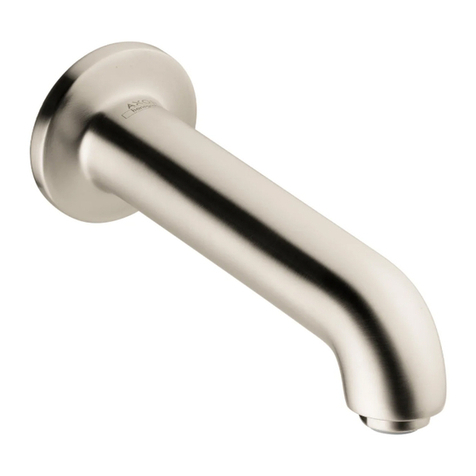Hansgrohe Axor Starck 10410 Series Assembly instructions Hansgrohe Axor Starck 10410 Series Assembly instructions