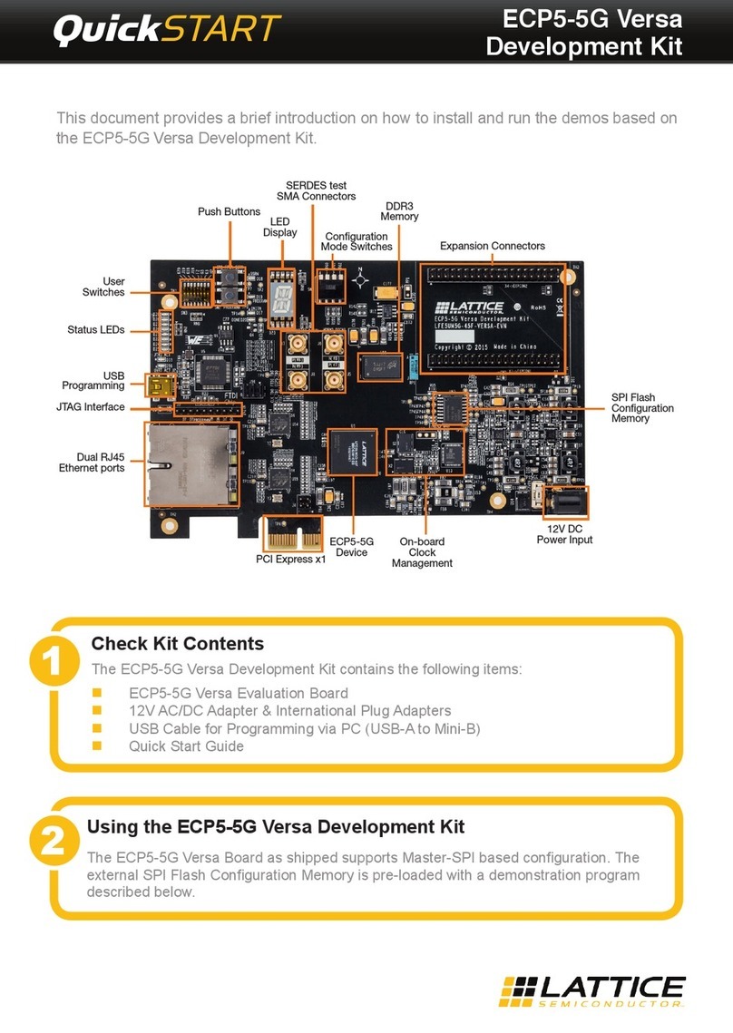 Lattice Versa ECP5-5G quick start