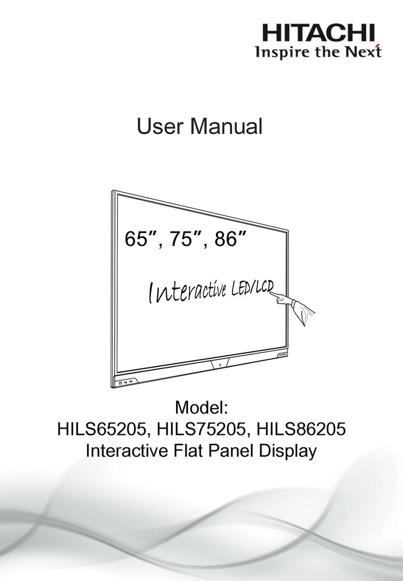 Hitachi HILS65205 user manual