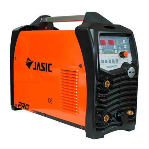 Jasic TIG315PACDC(E202) Operator's manual