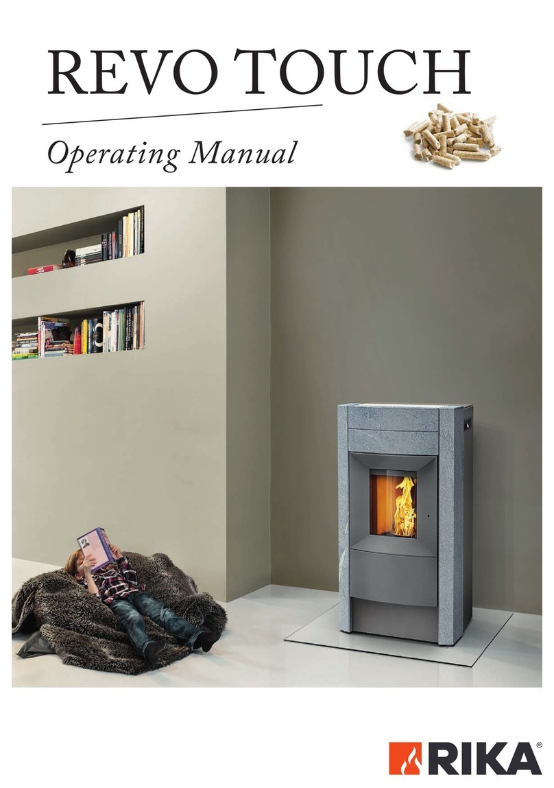 RIKA REVO TOUCH operating manual