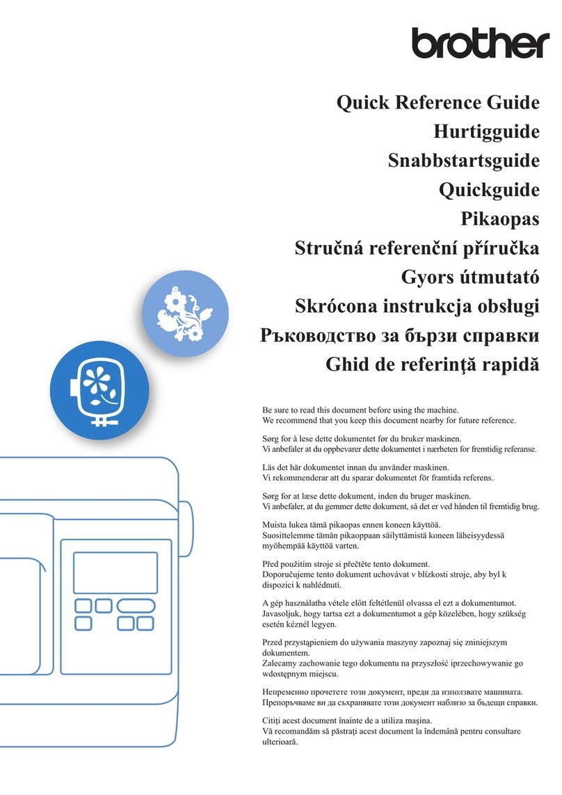 Brother 888-L90 Use and care manual