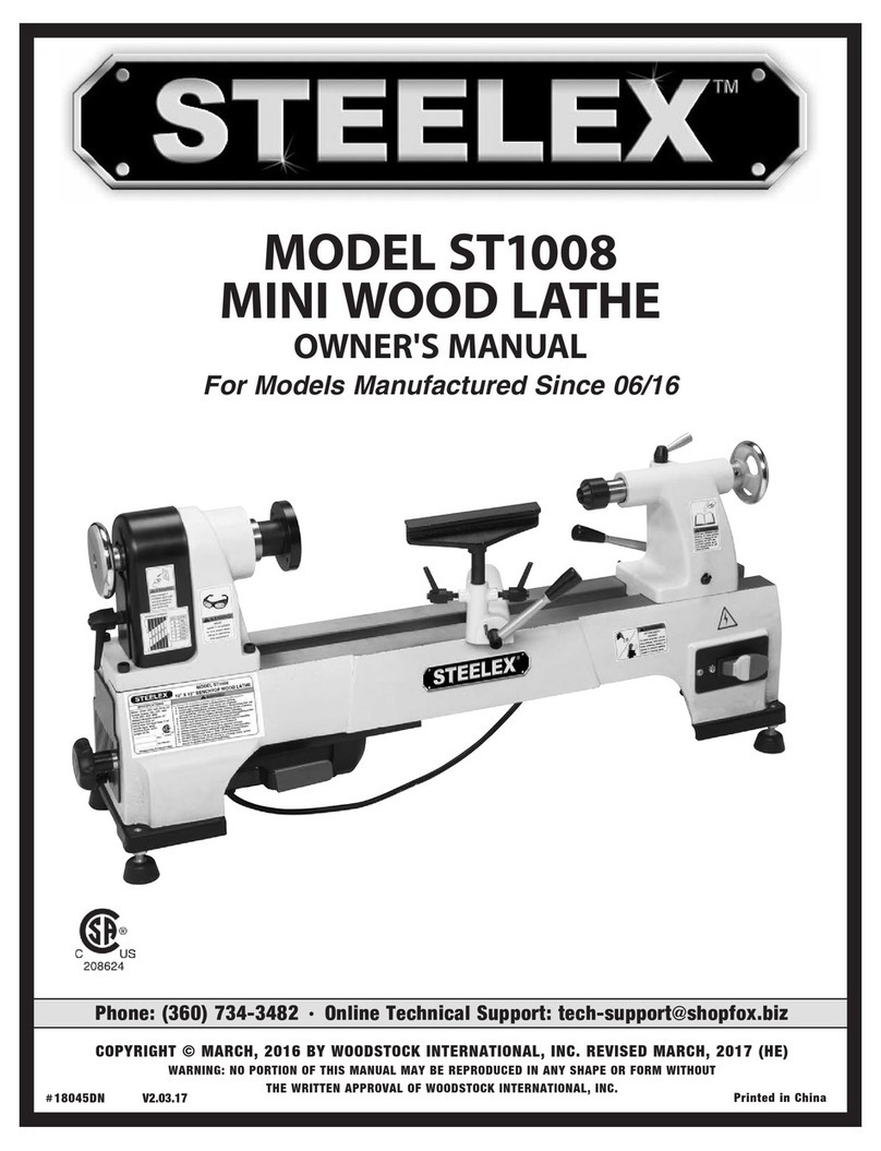 Steelex ST1008 owner's manual