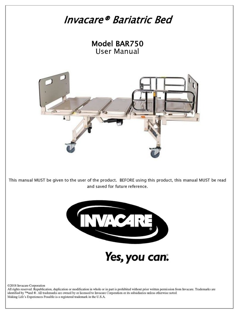 Invacare BAR750 user manual