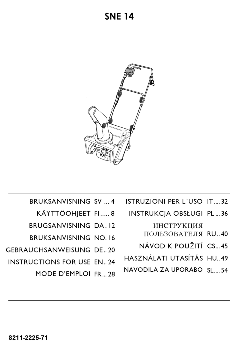 GGP SNE 14 Instructions for use