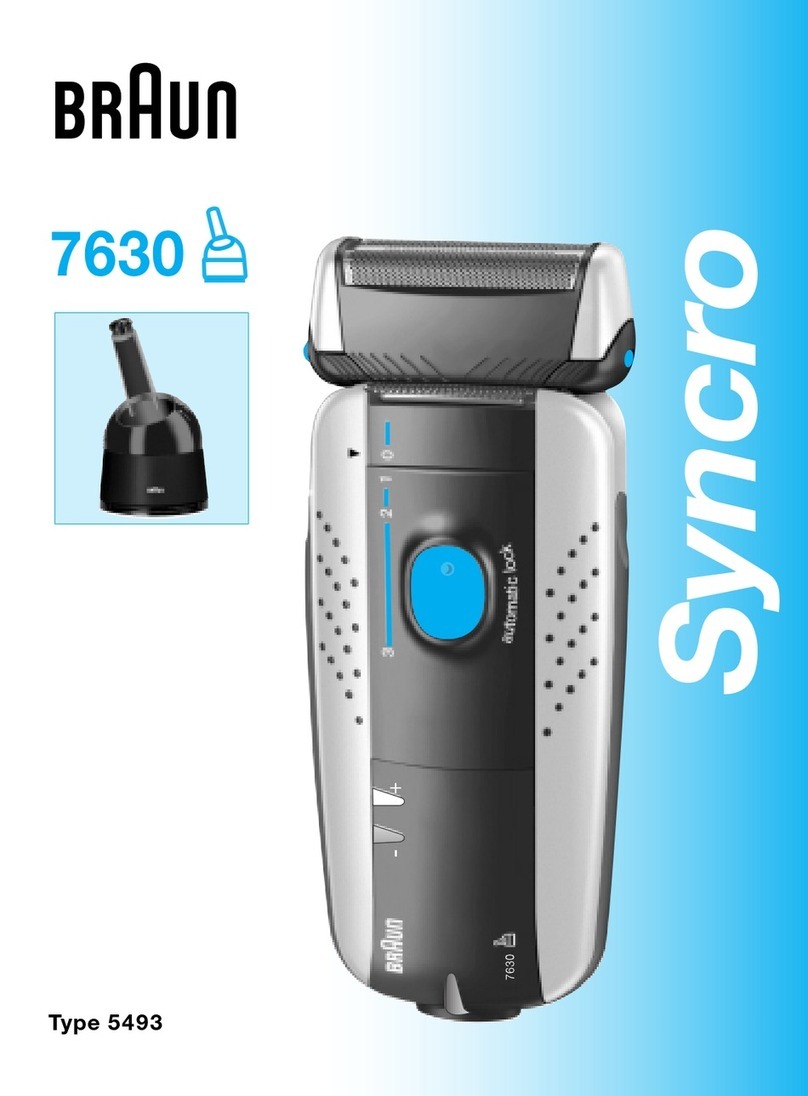 Braun Syncro 7630 manual