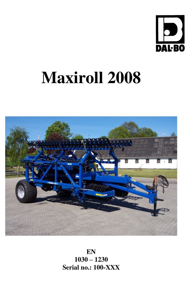 DALBO Maxiroll 1030 2008 manual