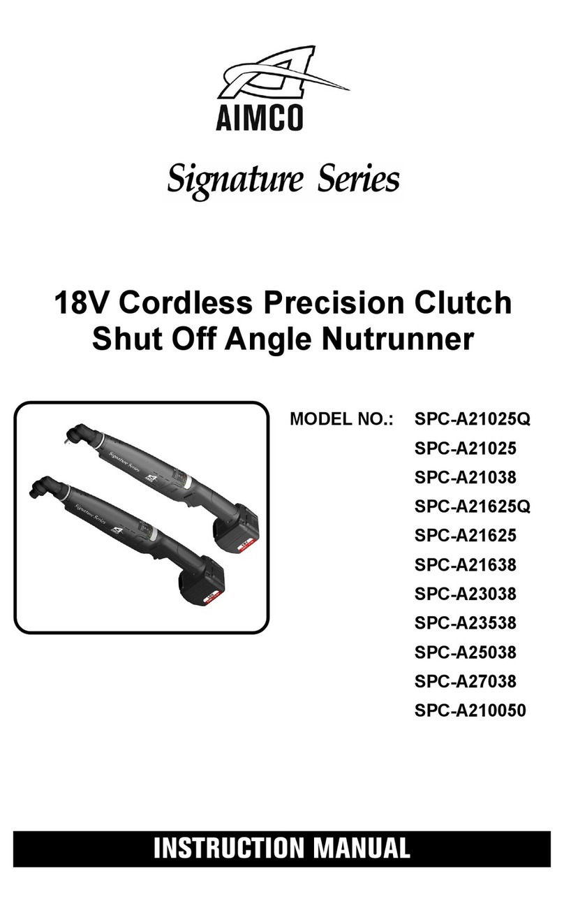 Aimco Signature Series instruction manual