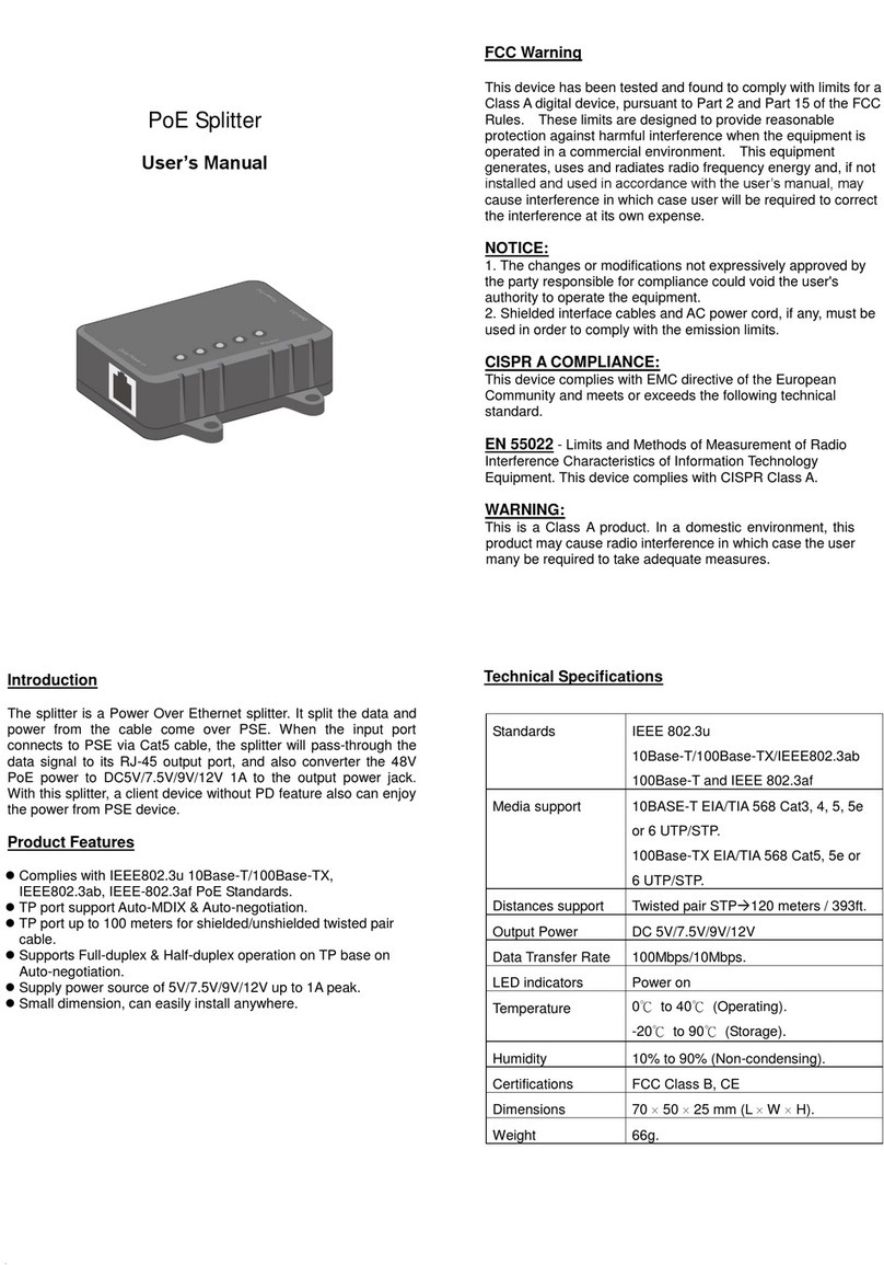 COP EA-PD01AF user manual