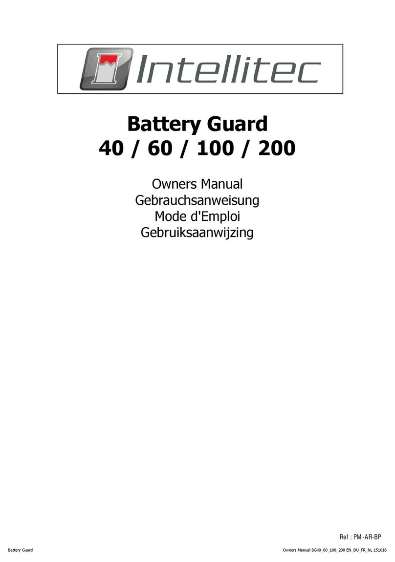 Intellitec BG40 owner's manual
