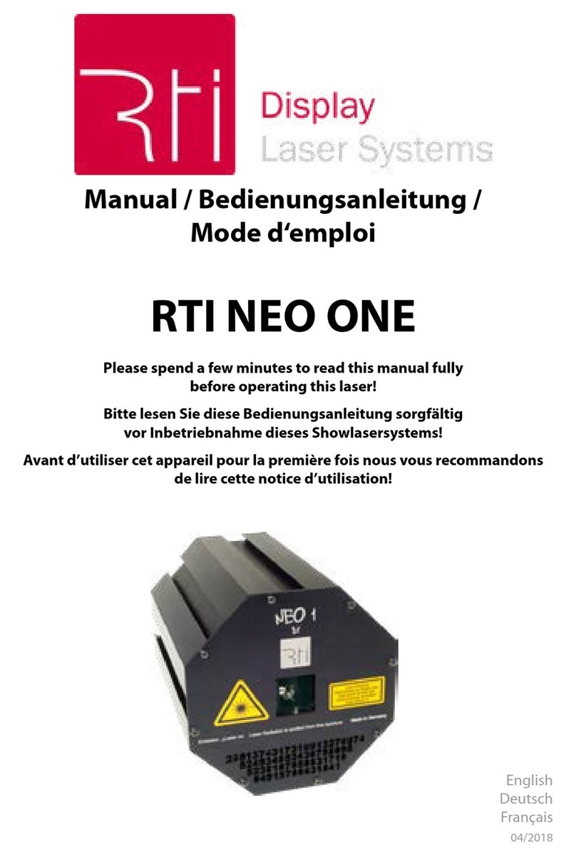 RTI NEO ONE manual