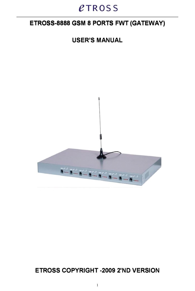 Etross ETROSS-8888 user manual