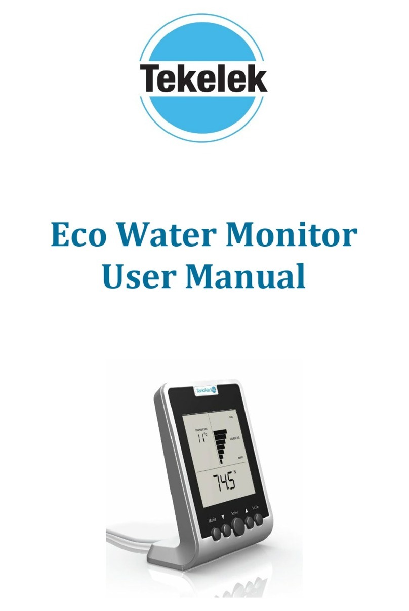 TEKELEK Eco Water Monitor user manual