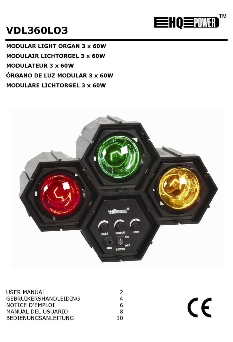 HQ Power VDL360LO3 User manual