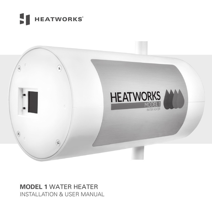 Heatworks model 1 Instruction Manual