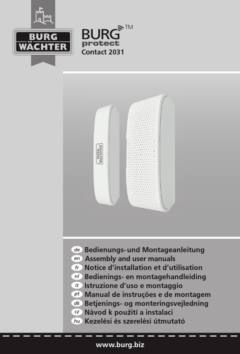 Burg Wächter Contact 2031 User manual