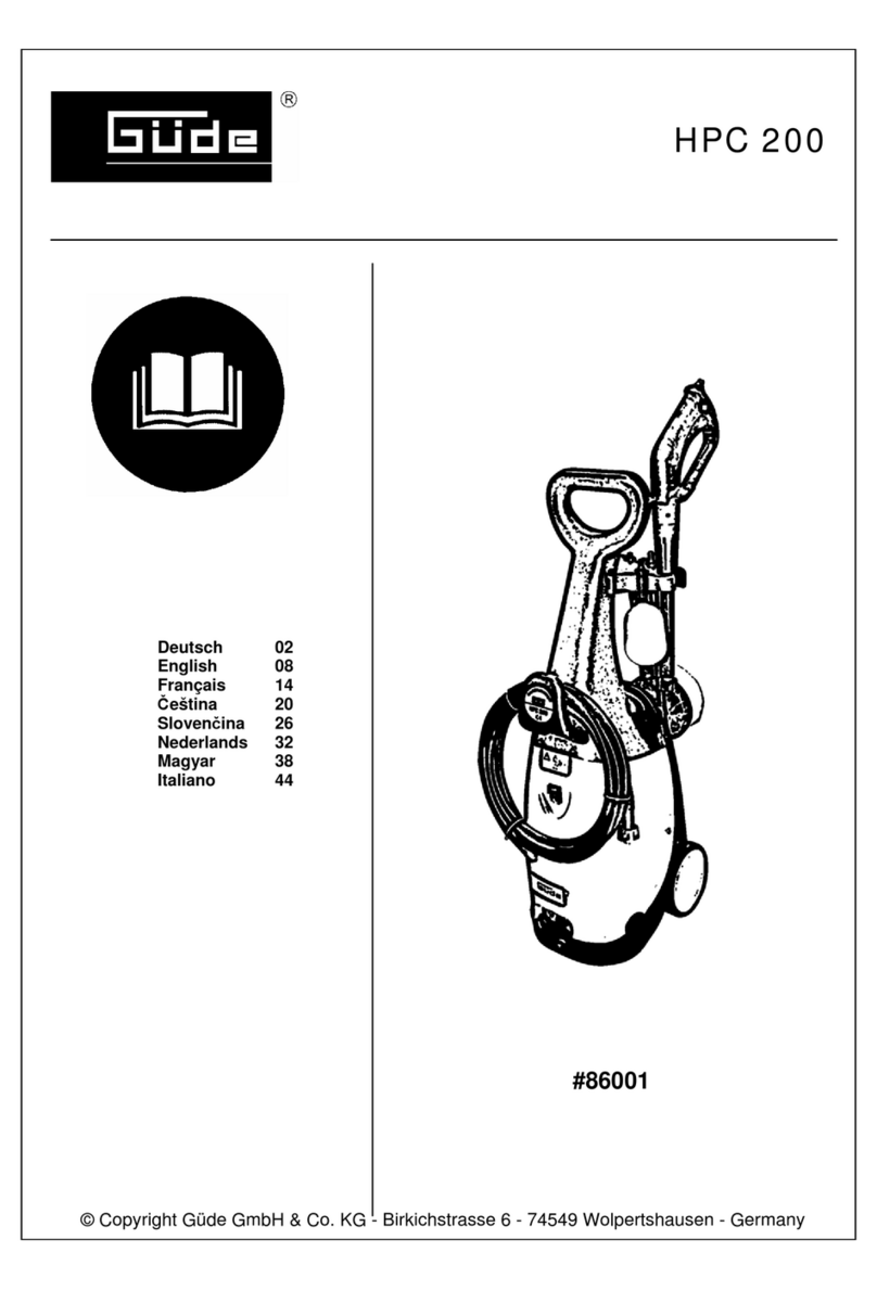Gude HPC 200 User manual