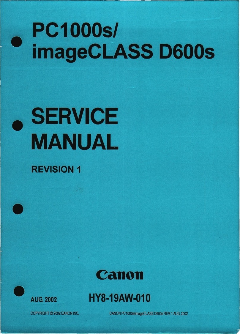 Canon PC1000s User manual