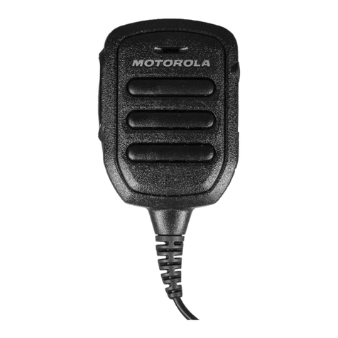 Motorola PMMN4125 User manual