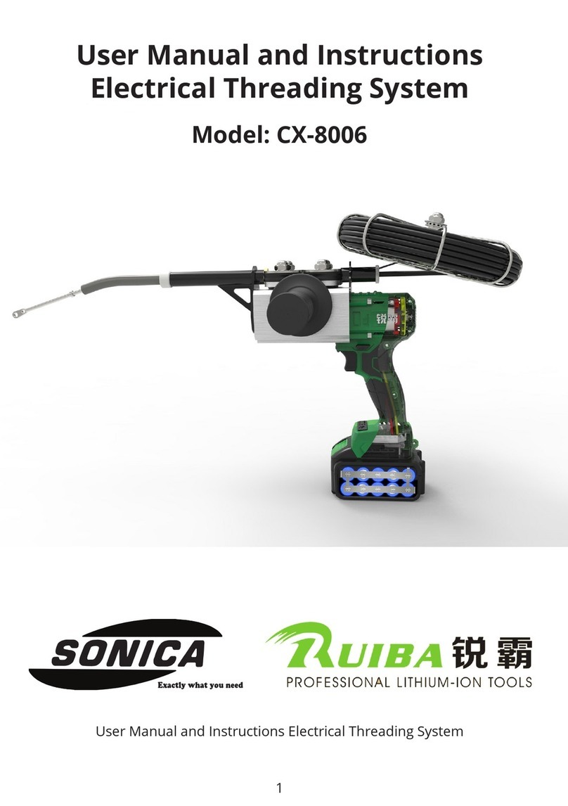 Rubia Sonica CX-8006 User manual and instructions Rubia Sonica CX-8006 User manual and instructions