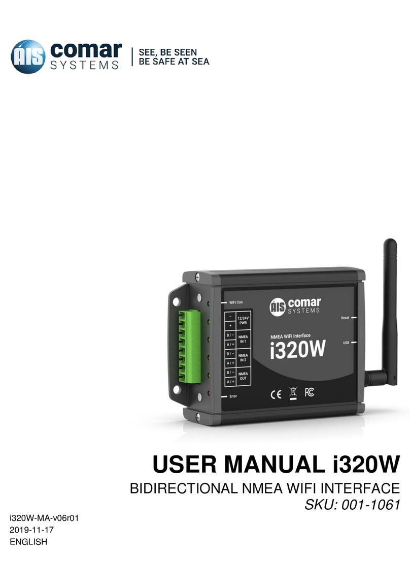 Comar Systems AIS i320W user manual